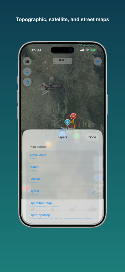 The layers picker